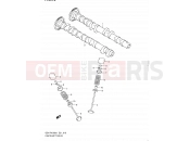SUZUKI GSX-R1000 L1 (2011) (E51) 10 - CAMSHAFT - VALVE