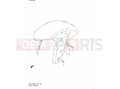 SUZUKI GSX-R1000 L1 (2011) (E51) 85 - FRONT FENDER (GSX-R1000L1 E51)