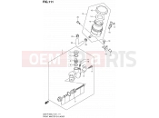 SUZUKI GSX-R1000 L1 (2011) (E51) 111 - FRONT MASTER CYLINDER