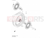 SUZUKI GSX-R1000UF L1 (2011) (E21) 108 - FRONT WHEEL