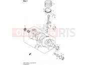 SUZUKI GSX-R1000Z L4 (2014) (E03,E28) 7 - CRANKSHAFT