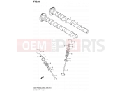 SUZUKI GSX-R1000Z L4 (2014) (E03,E28) 10 - CAMSHAFT - VALVE