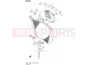 SUZUKI GSX-R1000Z L4 (2014) (E03,E28) 25 - RADIATOR
