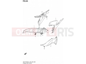 SUZUKI GSX-R1000Z L4 (2014) (E03,E28) 66 - FRAME SIDE COVER