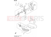 SUZUKI GSX-R1000Z L4 (2014) (E03,E28) 46 - TURNSIGNAL LAMP