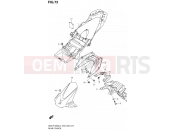 SUZUKI GSX-R1000Z L4 (2014) (E03,E28) 73 - REAR FENDER