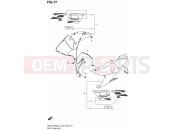 SUZUKI GSX-R1000Z L4 (2014) (E03,E28) 77 - SIDE COWLING