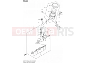 SUZUKI GSX-R1000Z L4 (2014) (E03,E28) 89 - FRONT MASTER CYLINDER