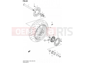 SUZUKI GSX-R1000Z L4 (2014) (E03,E28) 94 - REAR WHEEL