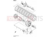 SUZUKI GSX-R600 K7 (2007) (E24) 21 - CLUTCH