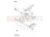 SUZUKI GSX-R600 K7 (2007) (E24) 59 - REAR SWINGING ARM