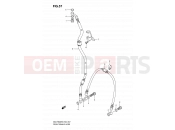 SUZUKI GSX-R600 K7 (2007) (E24) 57 - FRONT BRAKE HOSE