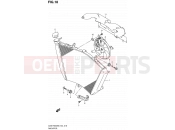 SUZUKI GSX-R600 L0 (2010) (E02,E19,E24) 18 - RADIATOR