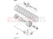 SUZUKI GSX-R600 L0 (2010) (E02,E19,E24) 21 - CLUTCH