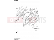 SUZUKI GSX-R600 L0 (2010) (E02,E19,E24) 40B - FRAME COVER (MODEL L0)