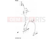 SUZUKI GSX-R600 L0 (2010) (E02,E19,E24) 59 - FRONT BRAKE HOSE