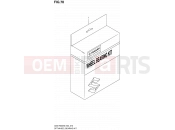 SUZUKI GSX-R600 L0 (2010) (E02,E19,E24) 70 - WHEEL BEARING KIT