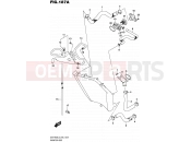SUZUKI GSX-R600 L5 (2015) (E99) 187A - RADIATOR HOSE