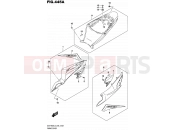 SUZUKI GSX-R600 L5 (2015) (E99) 445A - FRAME COVER (YSF)