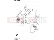 SUZUKI GSX-R600 L5 (2015) (E99) 485A - SIDE COWLING (YSF)