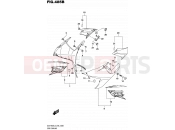 SUZUKI GSX-R600 L5 (2015) (E99) 485B - SIDE COWLING (ARD)