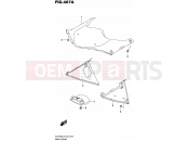 SUZUKI GSX-R600 L5 (2015) (E99) 487A - INNER COWLING