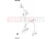SUZUKI GSX-R600 L5 (2015) (E99) 536A - FRONT BRAKE HOSE