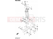 SUZUKI GSX-R600 L5 (2015) (E99) 543A - REAR CUSHION LEVER
