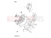 SUZUKI GSX-R600U3 K7 (2007) 5 - CRANKCASE COVER