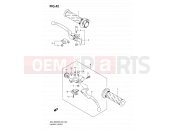 SUZUKI GSX-R600U3 K7 (2007) 42 - HANDLE LEVER