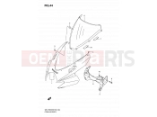 SUZUKI GSX-R600U3 K7 (2007) 44 - COWLING BODY