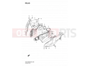 SUZUKI GSX-R600U3 K7 (2007) 45 - INTAKE PIPE