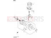 SUZUKI GSX-R600U3 K8 (2008) 7 - CRANKSHAFT