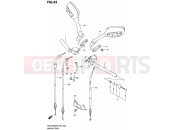 SUZUKI GSX-R600U3 K8 (2008) 43 - HANDLEBAR