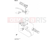 SUZUKI GSX-R600U3 K8 (2008) 44 - HANDLE LEVER
