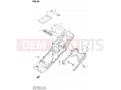 SUZUKI GSX-R600U3 K8 (2008) 45 - REAR FENDER UPPER