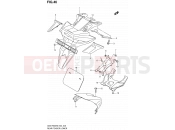 SUZUKI GSX-R600U3 K8 (2008) 46 - REAR FENDER LOWER