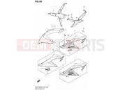 SUZUKI GSX-R600U3 K8 (2008) 50 - SIDE COWLING (MODEL K8)