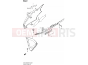 SUZUKI GSX-R600U3 K8 (2008) 51 - UNDER COWLING (MODEL K8)