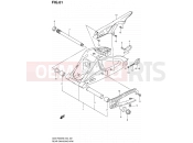SUZUKI GSX-R600U3 K8 (2008) 61 - REAR SWINGING ARM