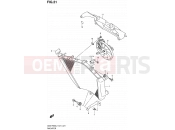 SUZUKI GSX-R600UF L1 (2011) (E21) 21 - RADIATOR (GSX-R600UFL1 E21)