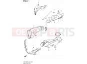 SUZUKI GSX-R600UF L1 (2011) (E21) 67 - AIR INTAKE PIPE