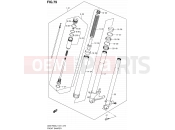 SUZUKI GSX-R600UF L1 (2011) (E21) 79 - FRONT DAMPER