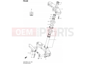 SUZUKI GSX-R600UF L1 (2011) (E21) 80 - STEERING STEM
