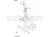 SUZUKI GSX-R600UF L1 (2011) (E21) 88 - REAR CUSHION LEVER (GSX-R600UEL1 E21)