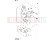 SUZUKI GSX-R600UF L1 (2011) (E21) 91 - REAR CALIPER