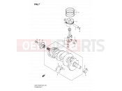 SUZUKI GSX-R750UF L0 (2010) 7 - CRANKSHAFT