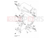 SUZUKI GSX-R750UF L0 (2010) 38 - FOOTREST
