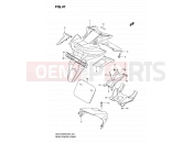 SUZUKI GSX-R750UF L0 (2010) 47 - REAR FENDER LOWER