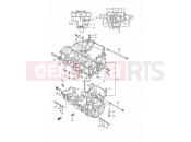 SUZUKI GSX1100F K (1989) (E03,E28,E33) 4 - CRANKCASE